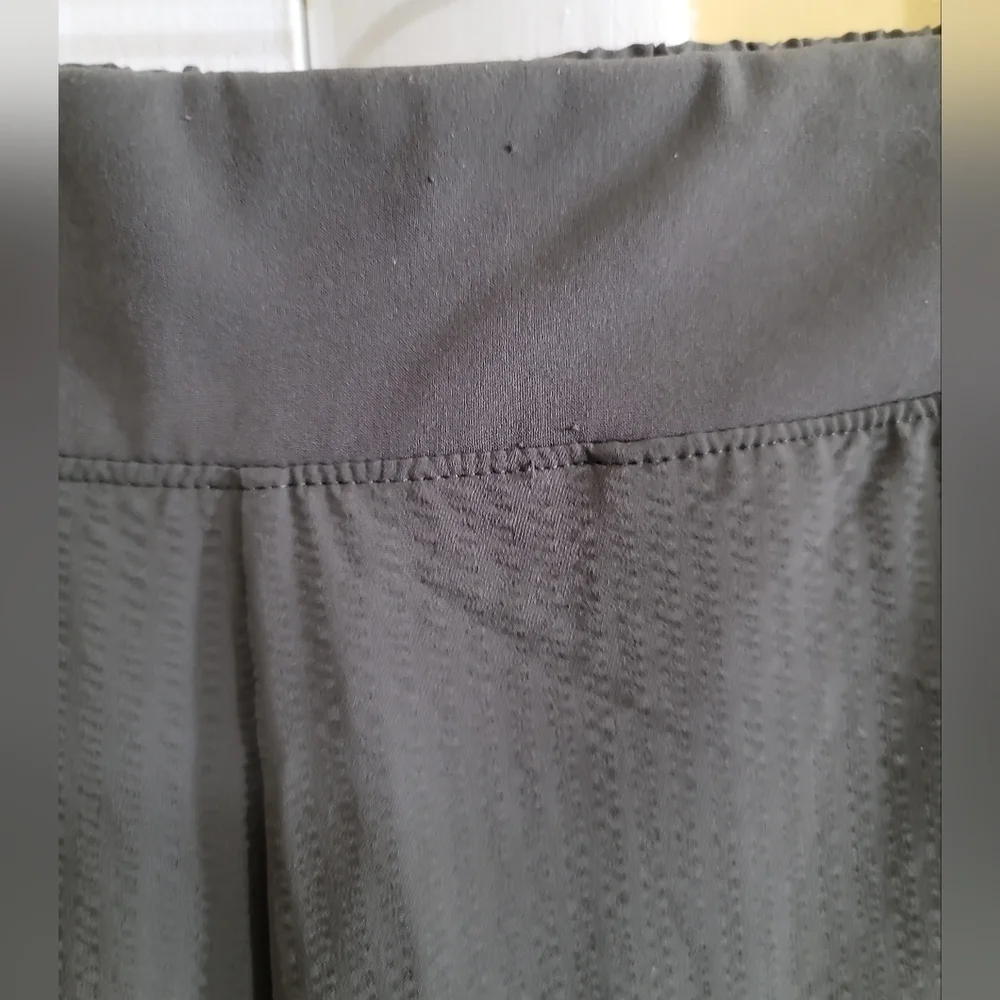 Athleta Textured Brooklyn Jogger 6 Mountain Olive Green Gray